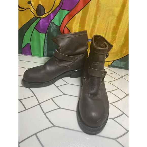 Chippewa Women's Steel Toe Insulated Logger Work Boot Size 6 B Brown - Picture 1 of 11